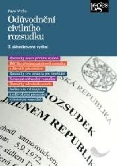 Odvodnn civilnho rozsudku - Pavel Vrcha