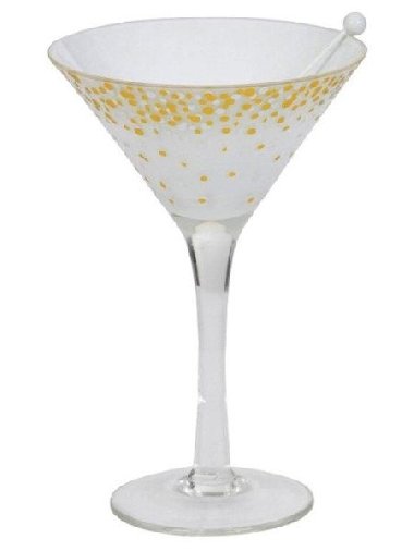 YANKEE CANDLE svcen Holiday Party Martini na ajovou svku 18x13cm - neuveden