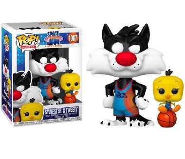 Funko POP Movies: Space Jam 2 - Sylvester & Tweety - neuveden