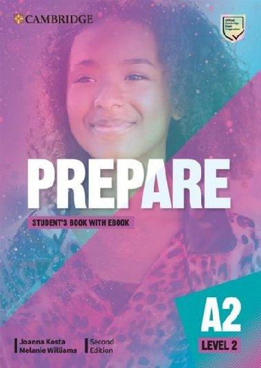Prepare 2/A2 Students Book with eBook, 2nd - Kosta Joanna