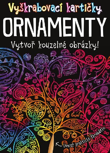 Vykrabovac kartiky ORNAMENTY - Vytvo kouzeln obrzky! + krabtko - CPress