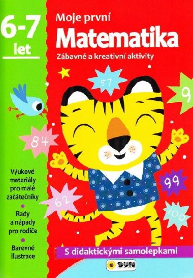 Matematika - 6-7 roky - samolepky (Moje prvn matematika) - neuveden