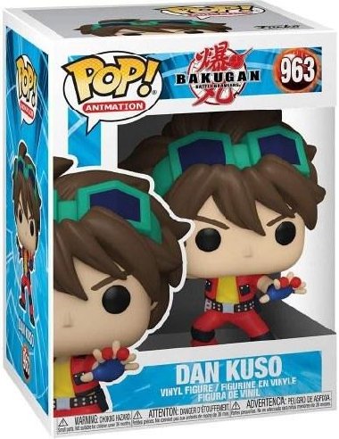 Funko POP Animation: Bakugan - Dan - neuveden