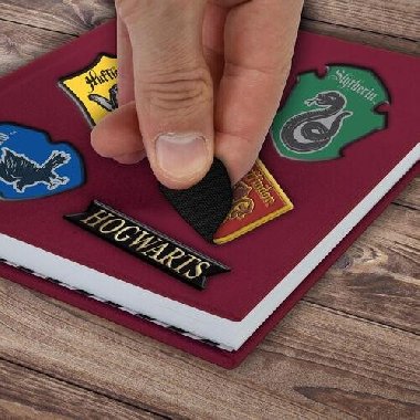 Blok A5 Harry Potter - znaky kolej - neuveden
