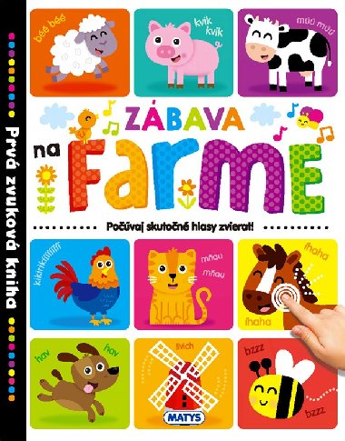 Zbava na farme - Prv zvukov kniha - 