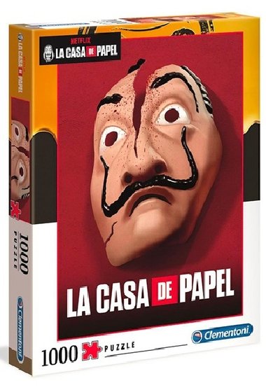 Clementoni Puzzle - La casa de papel 1000 dlk - neuveden