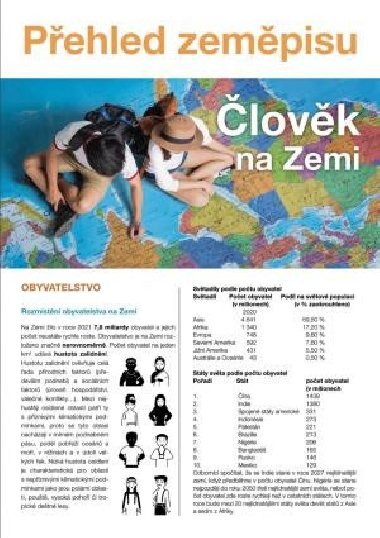 Člověk na Zemi Přehled zeměpisu světa (nejen) pro školáky - Martin Kolář