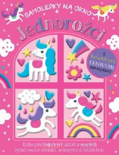 Samolepky na okno Jednoroci - Jess Moorhouse