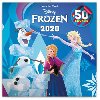 Kalendář poznámkový 2020 - Frozen - Ledové království, s 50 samolepkami, 30 × 30 cm - Presco