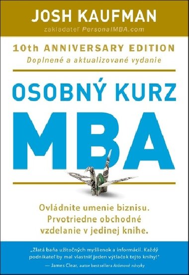 Osobn kurz MBA - Josh Kaufman