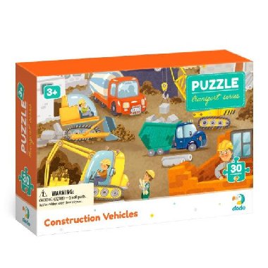 Dodo Puzzle Profese Stavebn stroje 30 dlk - neuveden