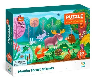 Dodo Puzzle biomy - Zzran lesn zvata 60 dlk - neuveden