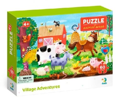 Dodo Puzzle biomy - Dobrodrustv na vesnici 60 dlk - neuveden