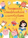 3 rozprvky s omaovnkami a samolepkami - 