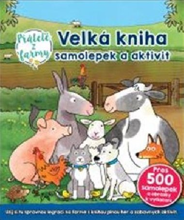 Velk kniha samolepek a aktivit Ptel z farmy - Svojtka