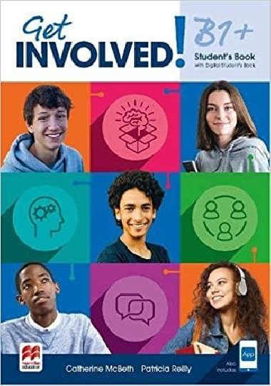 Get Involved! B1+Students Book with Students App and Digital Students Book - neuveden