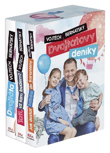 Vojtěch Bernatský: Dvojtátovy deníky (trojbox) - Vojtěch Bernatský