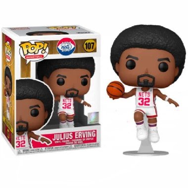 Funko POP NBA: Legends- Julius Erving (Nets Home) - neuveden