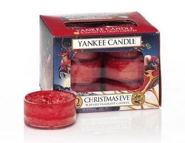 YANKEE CANDLE Christmas Eve svka 9,8g ajov 12ks - neuveden