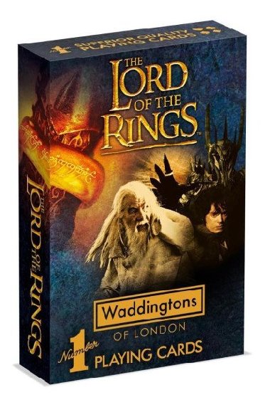 Hrac karty Waddingtons Pn prsten (The Lord of The Rings) - neuveden
