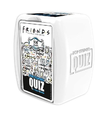 TOP TRUMPS QUIZ Friends CZ (Ptel) - kvzov karetn hra - Winning Moves