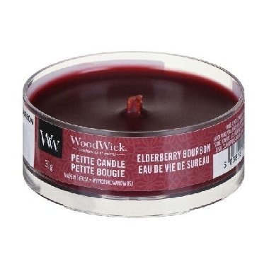 WoodWick Elderberry Bourbon svka petite 31g - neuveden
