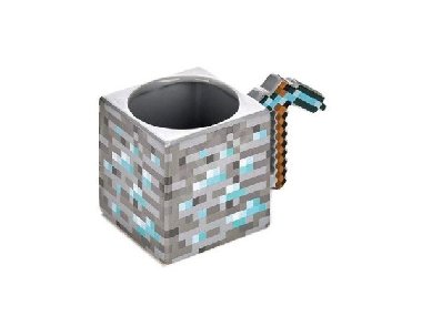 Hrnek Minecraft Pickaxe 550 ml - neuveden