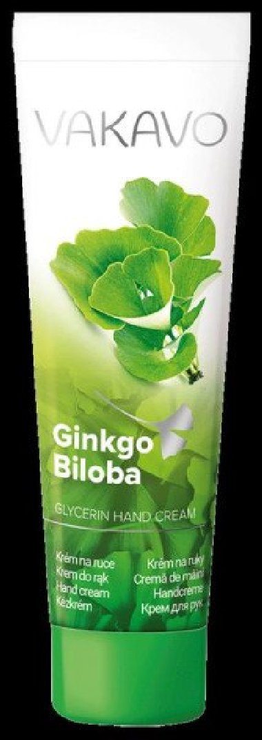 Vakavo Gingko Biloba krm na ruce s glycerinem 100ml - neuveden