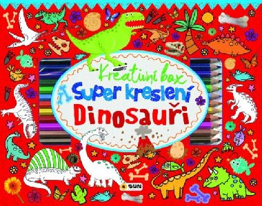 Super kreslen Dinosaui - Kreativn box - neuveden