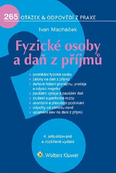Fyzick osoby a da z pjm - Ivan Machek