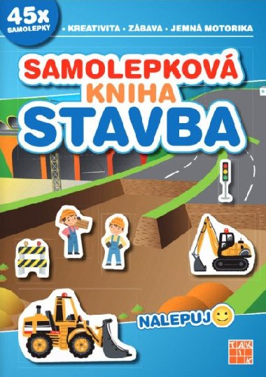 Samolepková kniha Stavba - Nalepuj - neuveden