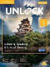 Unlock Level 1 Listening, Speaking & Critical Thinking Students Book, Mob App and Online Workbook w/ Downloadable Audio and Video - White N.M.