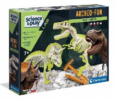 Clementoni Vykopvky T-Rex + Triceraptos - neuveden