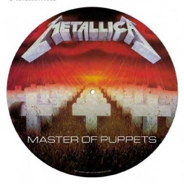 Podloka na gramofon - Metallica Master of Puppets - neuveden