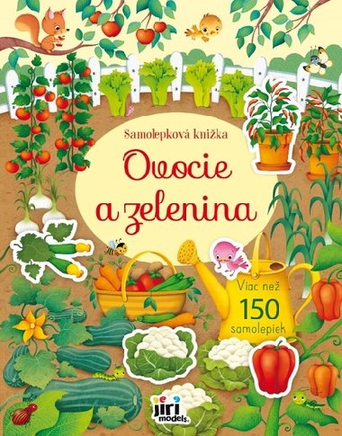 Samolepkov knika - Ovocie a zelenina - 
