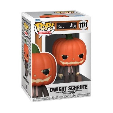 Funko POP TV: The Office - Dwight w/Pumpkinhead - neuveden