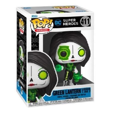 Funko POP Heroes: Dia De Los DC - Green Lantern (Jessica Cruz) - neuveden