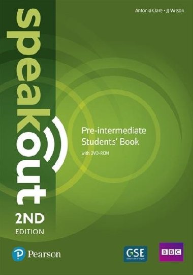 Speakout Pre-intermediate Students Book with Active Book with DVD, 2nd - Clare Antonia