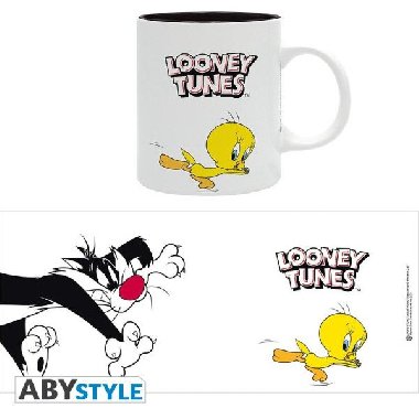 Looney Tunes Hrnek keramick - Tweety Sylvester (objem 320 ml) - neuveden
