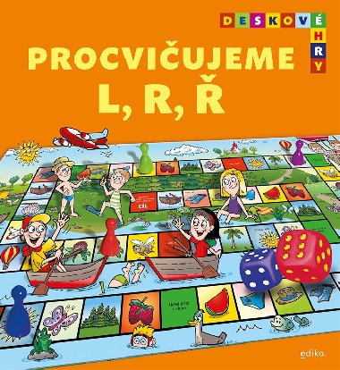 Deskov hry Procviujeme L, R,  - Ivana Novotn