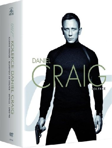 BOND - Daniel Craig 4x DVD - neuveden