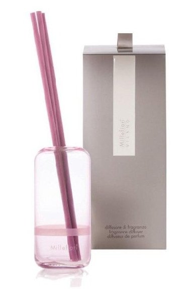Millefiori Milano Air Design Difuzr sklenn Pouzdro Pink + krabika, 250ml - neuveden