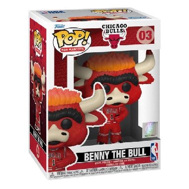 Funko POP NBA: Mascots - Chicago Benny the Bull - neuveden