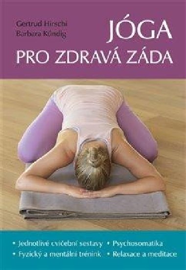 Jóga pro zdravá záda - Gertrud Hirschi; Barbara Kündig