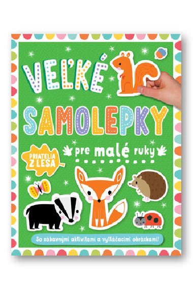 Vek samolepky pre mal ruky Les - 