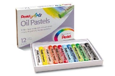 Olejov pastely Pentel Artist 12 ks - neuveden