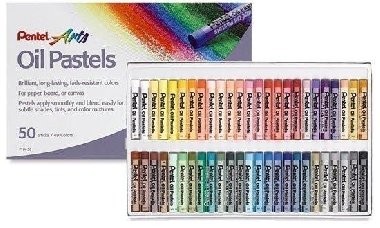 Olejov pastely Pentel Artist 50 ks - neuveden