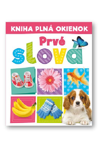 Kniha pln okienok Prv slova - Andrew Burgess; Pooja Desai