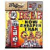 Wall decor Retro BEER nad GAS - samolepc dekorace 30,5x38 cm - neuveden