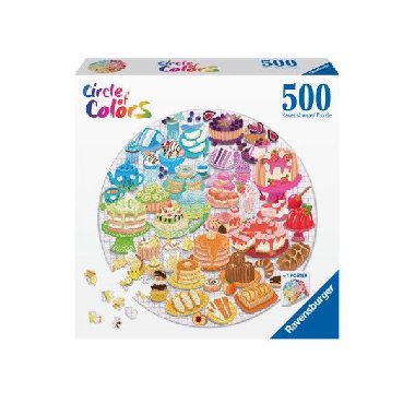 Ravensburger Puzzle - Barevn dezerty 500 dlk - neuveden